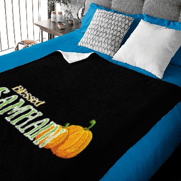 Discover BLESSED SAMHAIN Baby Blankets