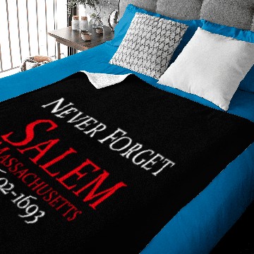 Discover never forget salem massachusetts Baby Blankets