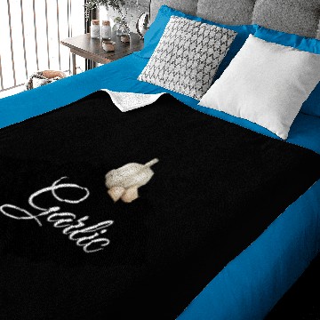 Discover Garlic Container Label Baby Blankets