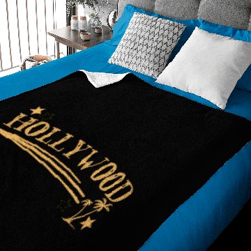 Discover Hollywood palm stars Baby Blankets