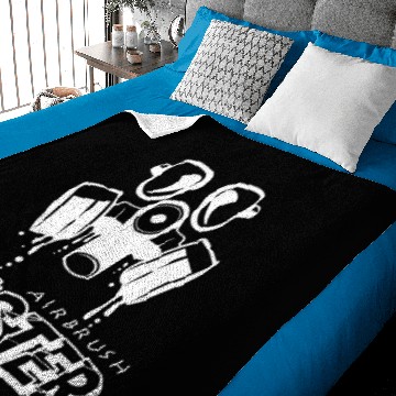 Discover Airbrush master Baby Blankets
