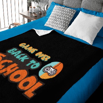 Discover Game Over Back To School Baby Blankets