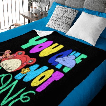 Discover You are not alone Baby Blankets