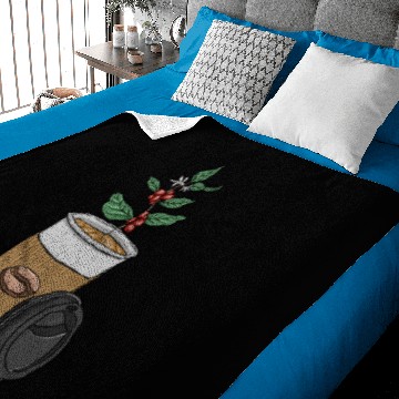 Discover Coffee Growth Baby Blankets