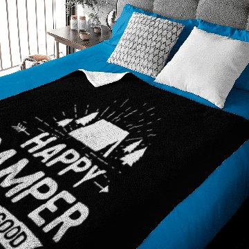 Discover Happy Camper Baby Blankets