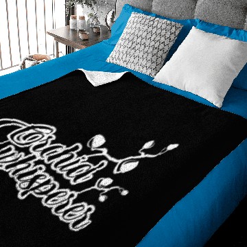 Discover Orchid Whisperer Gift Idea Orchid Flower Baby Blankets