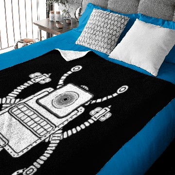 Discover AI robot Baby Blankets