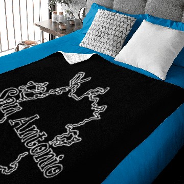 Discover San Antonio Baby Blankets