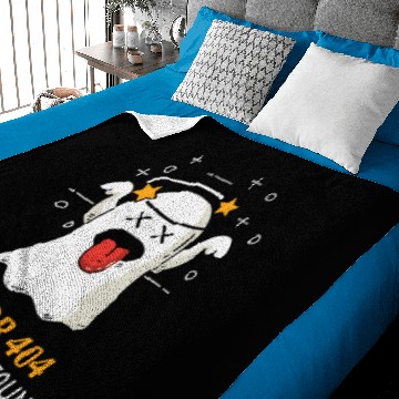 Discover Error 404 Costume Not Found Funny Halloween Ghost Baby Blankets