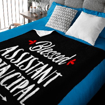 Discover Blessed Assistant Principal Baby Blankets