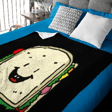 Discover Happy Sandwich Baby Blankets