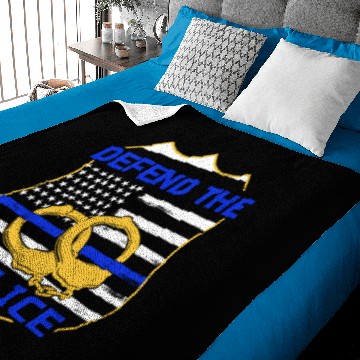 Discover Police Officer Support Pro Cop Defend The Police Baby Blankets
