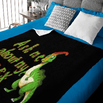 Discover ASK ME ABOUT MY TREX Baby Blankets