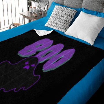 Discover Ghost Town purple funny Baby Blankets