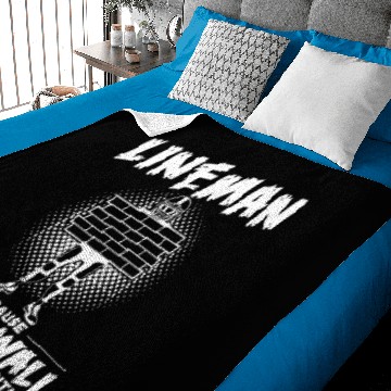 Discover Lineman Baby Blankets