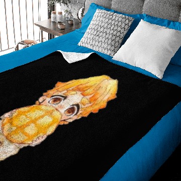 Discover zenittsu love bread Baby Blankets