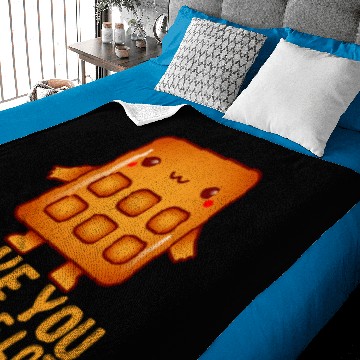 Discover I Love You A Waffle Lot 2 Baby Blankets
