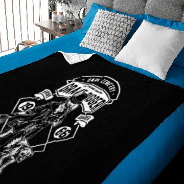 Discover Grave digger Baby Blankets
