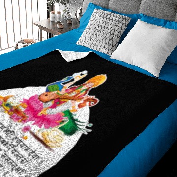 Discover SARASWATI Goddess Brahma Hindu Sanskrit Bhadram Baby Blankets