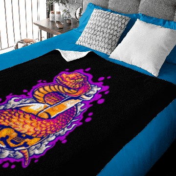 Discover poison snake Baby Blankets