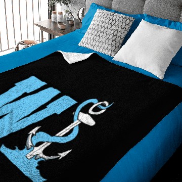 Discover W Anchor Baby Blankets