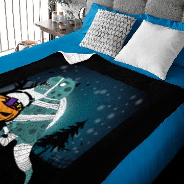 Discover Halloween Dinosaur T-rex Mummy Baby Blankets