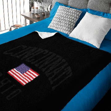 Discover Cincinnati Ohio Baby Blankets