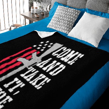 Discover Come And Take It Joe Baby Blankets