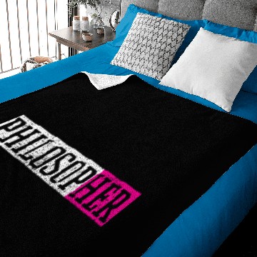 Discover Philosophy Teacher Professor Philosopher Baby Blankets