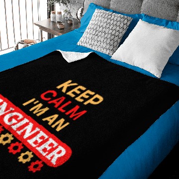 Discover I'm an engineer Baby Blankets