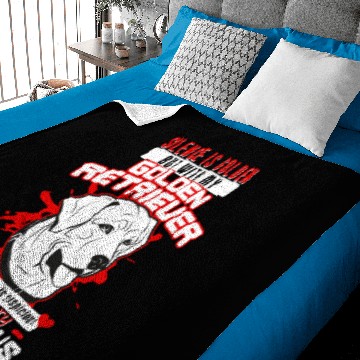 Discover GOLDEN RETRIEVER - Silence is very suspicious Baby Blankets