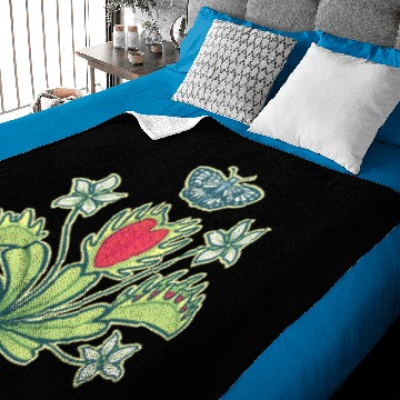 Discover Venus Flytrap Baby Blankets