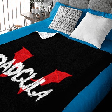 Discover Funny Dadcula Bat Wing Happy Halloween Baby Blankets