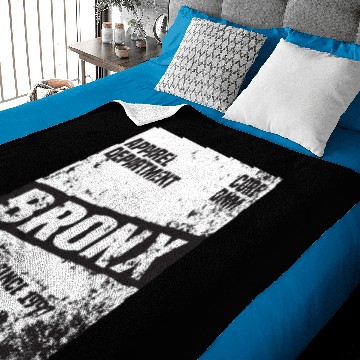 Discover Bronx typography Baby Blankets