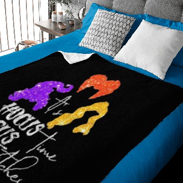 Discover Hocus Pocus time witches Baby Blankets