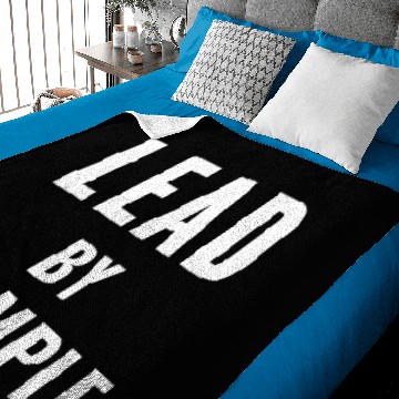 Discover Lead By Example Assistant Principal Gift Teacher Baby Blankets