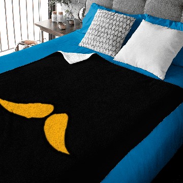 Discover Movember orange Baby Blankets