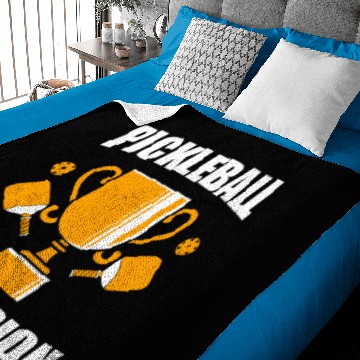 Discover Pickle Ball Trophy Funny Pickleball Champion Baby Blankets