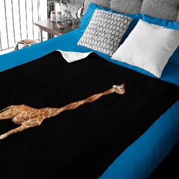 Discover the twisted giraffe Baby Blankets