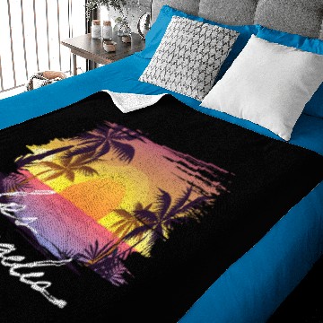 Discover Los Angeles Baby Blankets