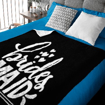 Discover Brides maid Baby Blankets