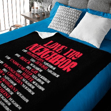 Discover Love Thy Neighbor Baby Blankets