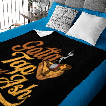 Discover Cigar Afficianado Gotta Tap That Ash Cigar Baby Blankets