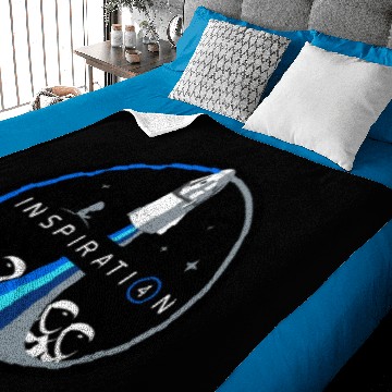 Discover spaceX Inspiration4 Baby Blankets
