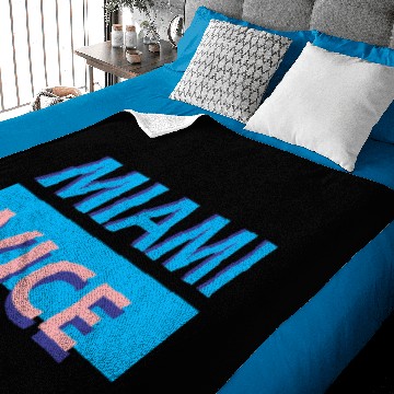 Discover textography miami vice Baby Blankets