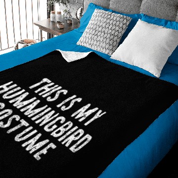 Discover This Is My Hummingbird Costume Halloween Lazy Easy Baby Blankets