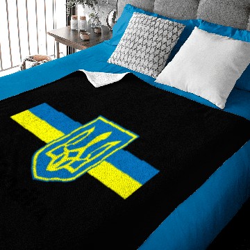 Discover Kiev flag Cyrillic gift Ukraine Baby Blankets