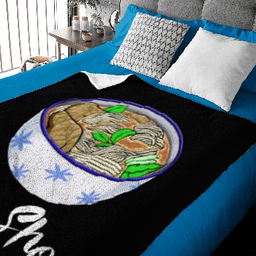 Discover Pho Sho Soup Baby Blankets