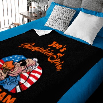 Discover Pumpkin Spice Ice Cream Baby Blankets