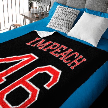 Discover IMPEACH 46 Joe Biden Republican Conservative Baby Blankets